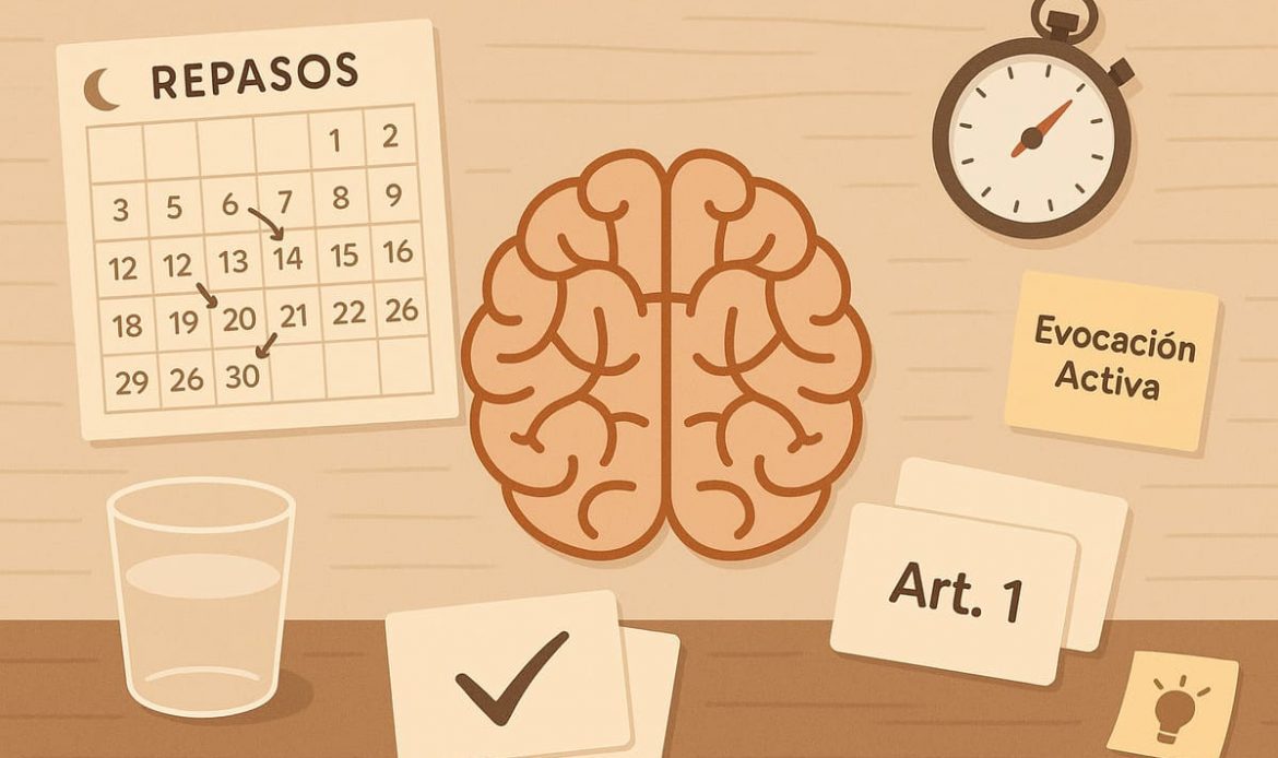 La memoria en la preparación de una oposición